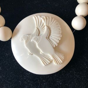 Necklace by Laurel Burch,  pendant and beads